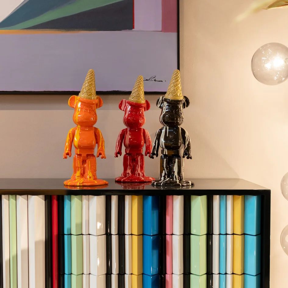 Фигурка KARE Deko Figur Gelato Bear Rot 54806