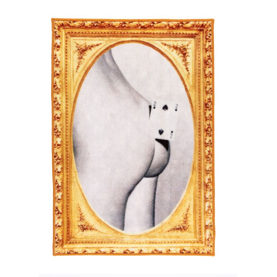 Коврик Seletti Toiletpaper Mat Two Of Spades 18195