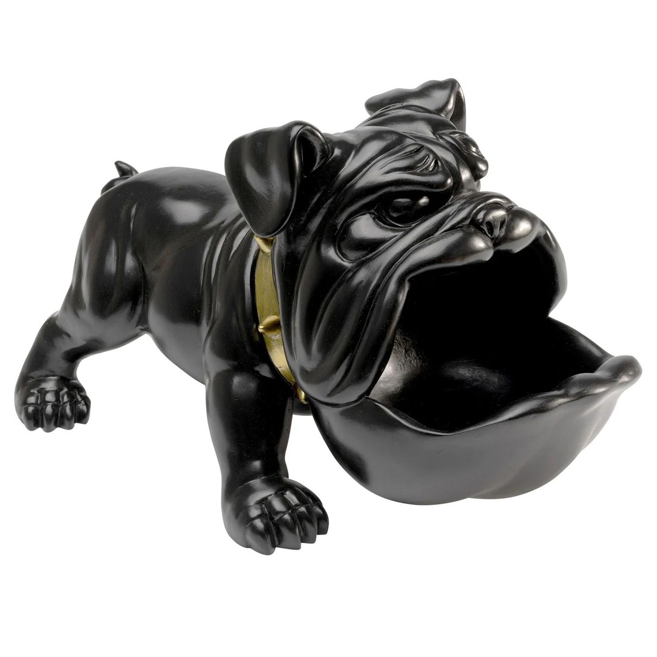 Мелочница KARE Deko Figur Hungry Dog Schwarz 56869