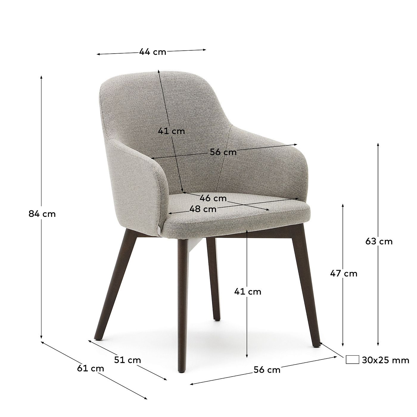 Стул La Forma Nelida Silla LF-181610