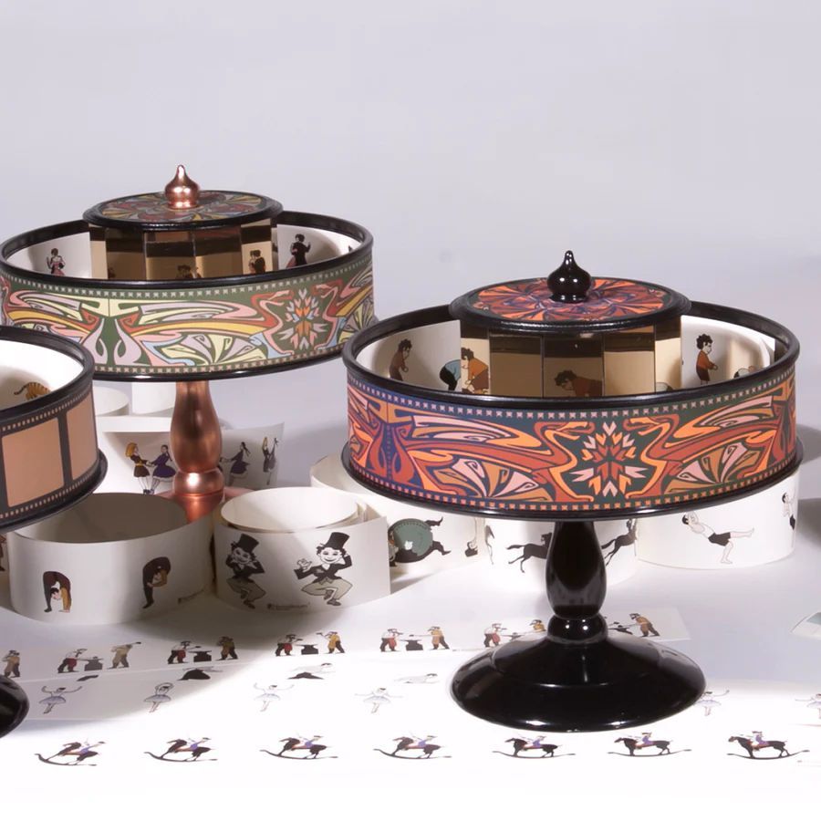 Праксиноскоп Hemisferium Praxinoscopio Modernista Negro H74