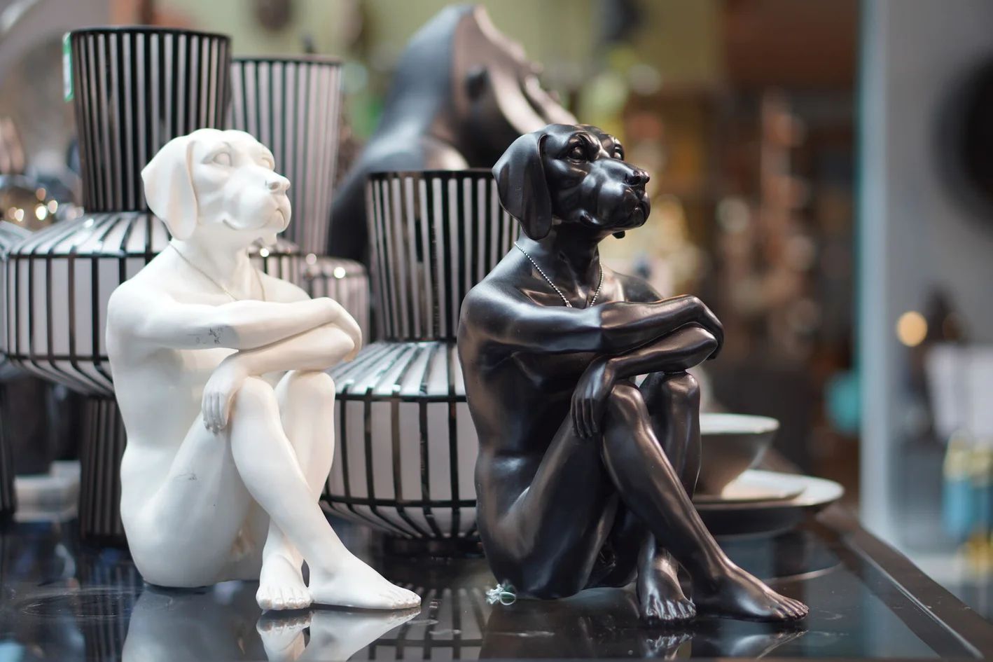 Фигурка KARE Deko Figur Gangster Dog Black 38090