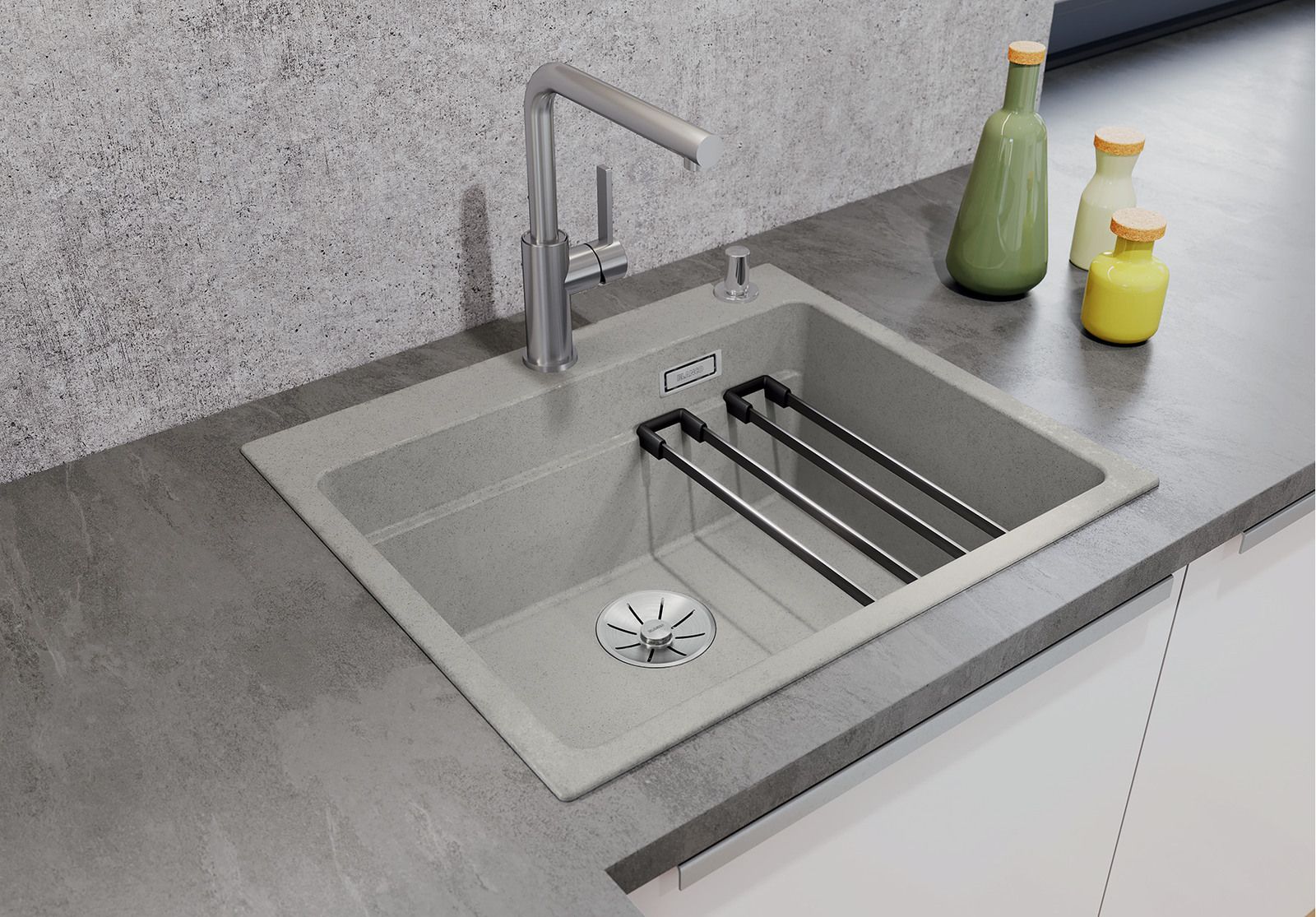 Кухонный смеситель Blanco Lanora Stainless Steel 523122