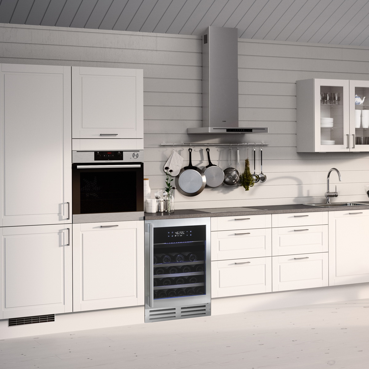 Винный шкаф Temptech Elegance GRNBU60DS