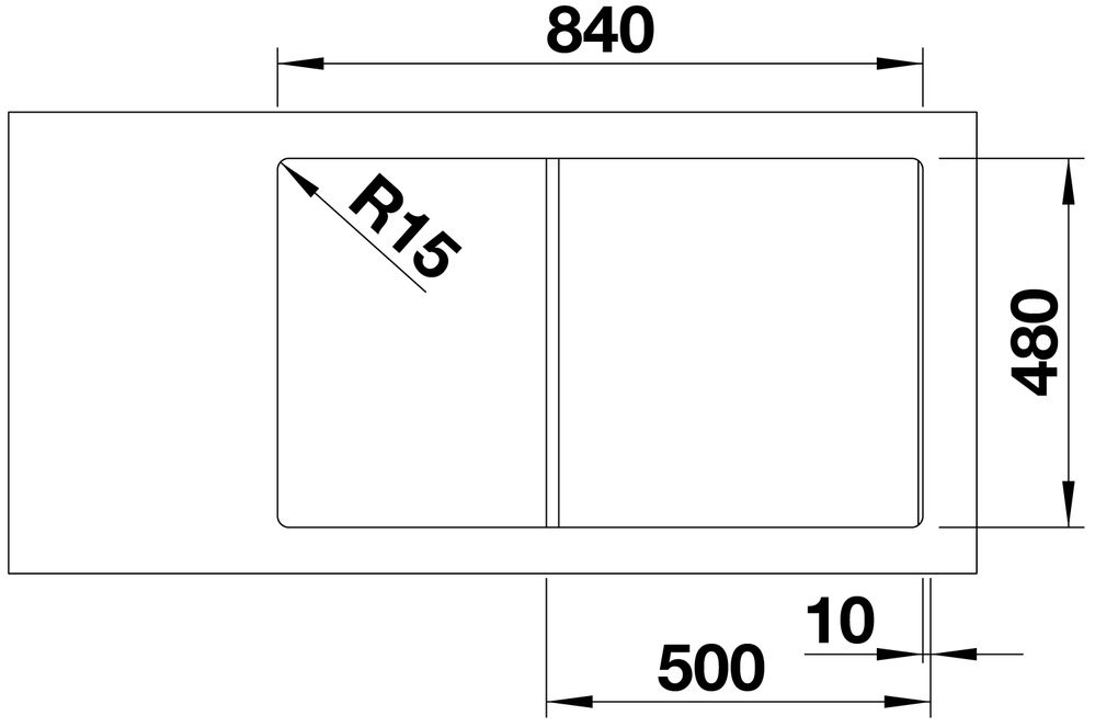 Кухонная мойка Blanco Zia 5S Silgranit Black 526016