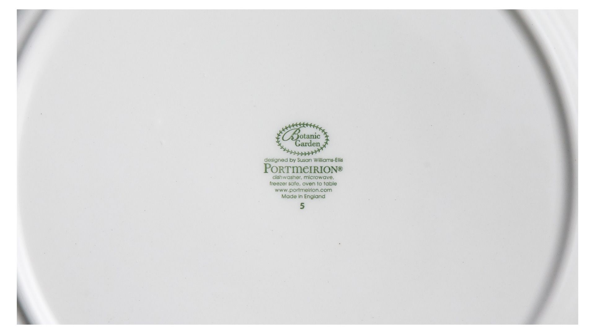 Тарелка обеденная Portmeirion Botanic Garden Foxglove BGJA05052S