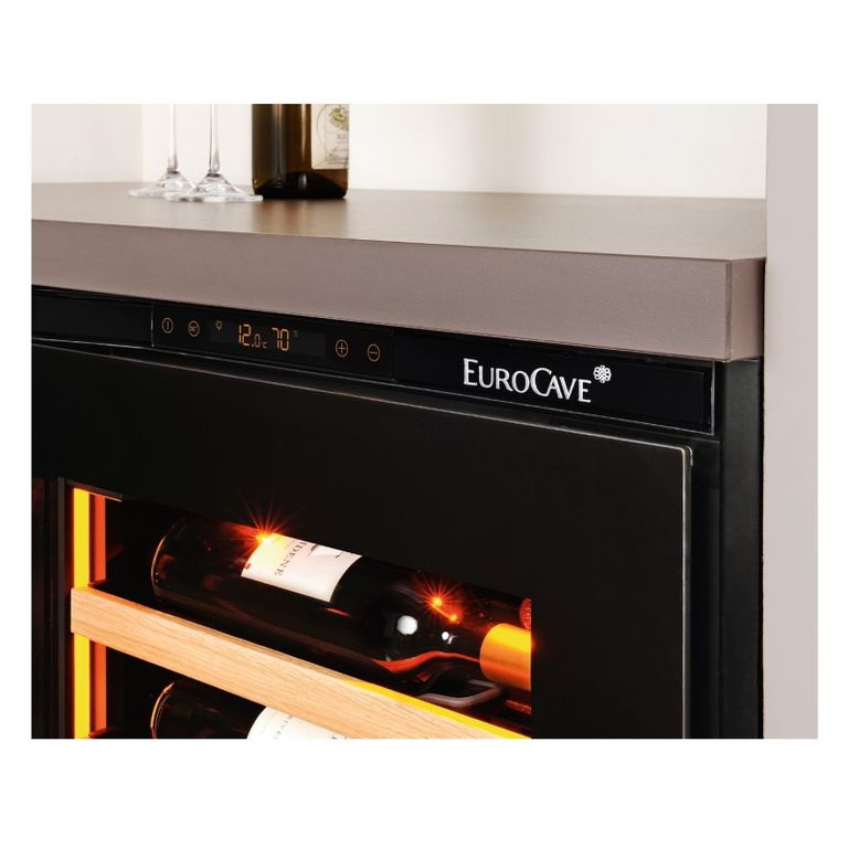 Встраиваемый винный шкаф EuroCave Inspiration XS Fullglass
