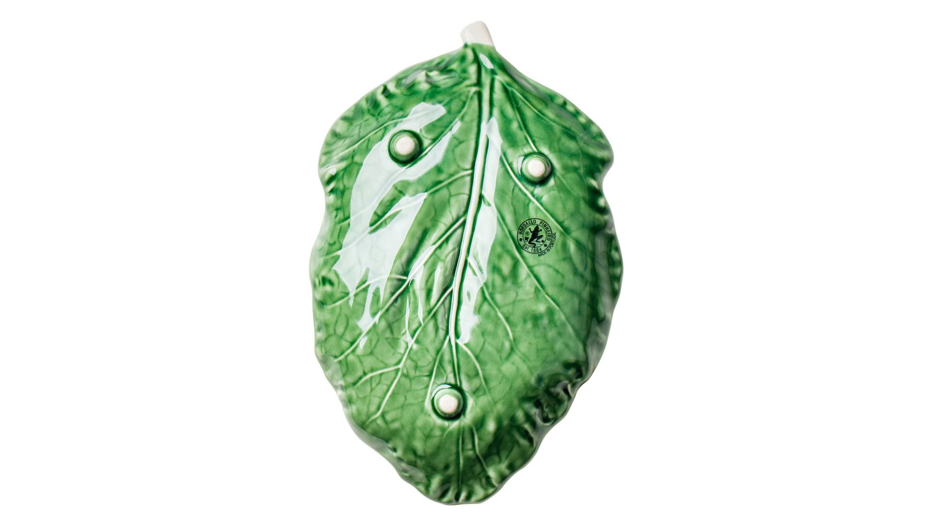 Блюдо Bordallo Pinheiro Cabbage Medium Leaf 65000590