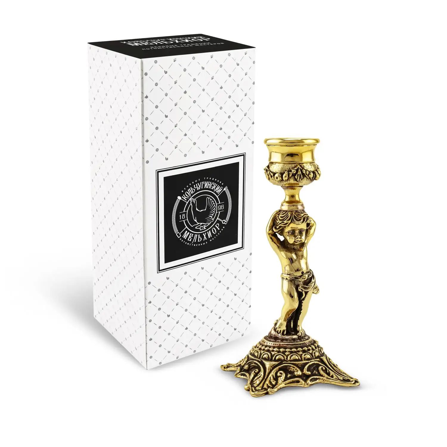 Подсвечник Кольчугинский Мельхиор KM108487