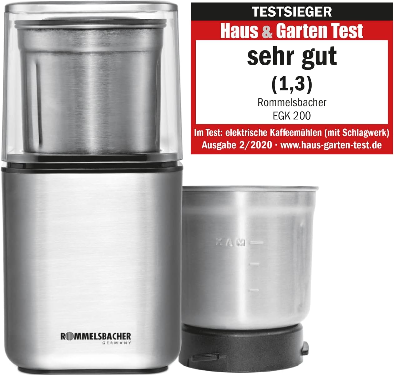 Кофемолка Rommelsbacher EGK 200