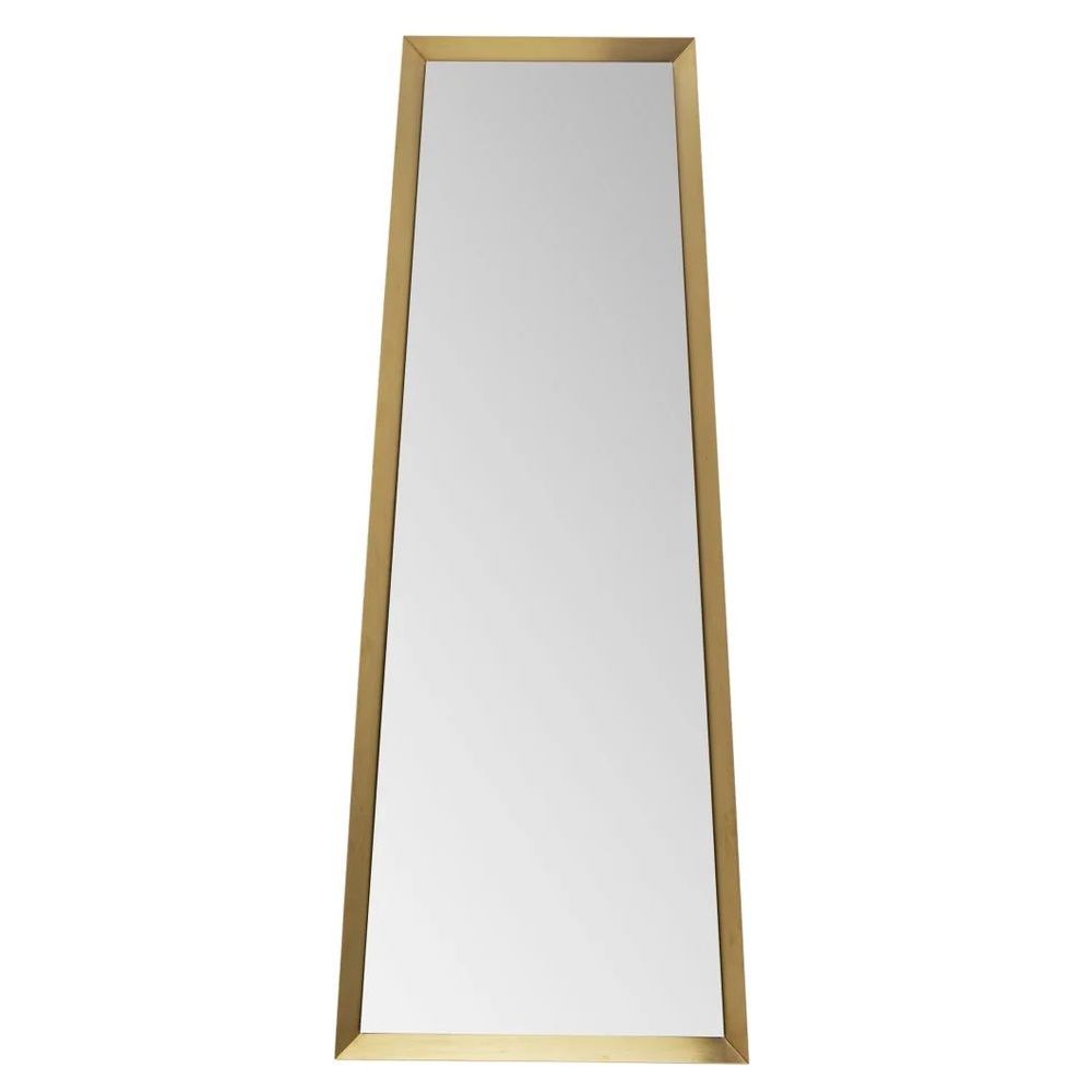 Зеркало KARE Wandspiegel Arezzo Brass Trapez 87854