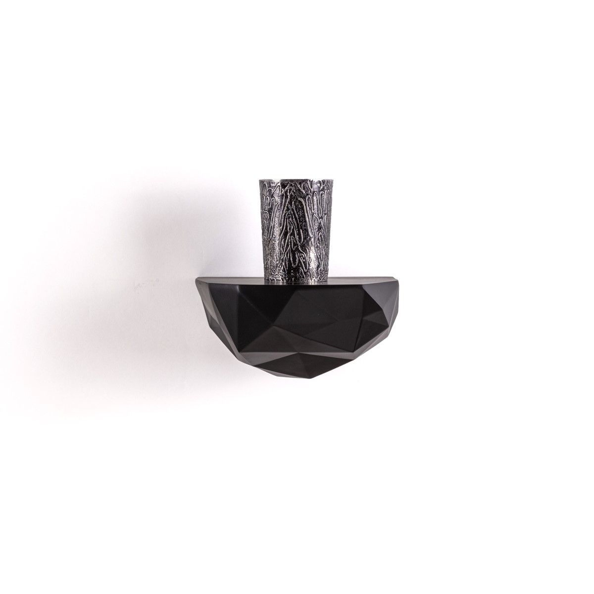 Полка Seletti Space Rocks Shelf Small Black 11016
