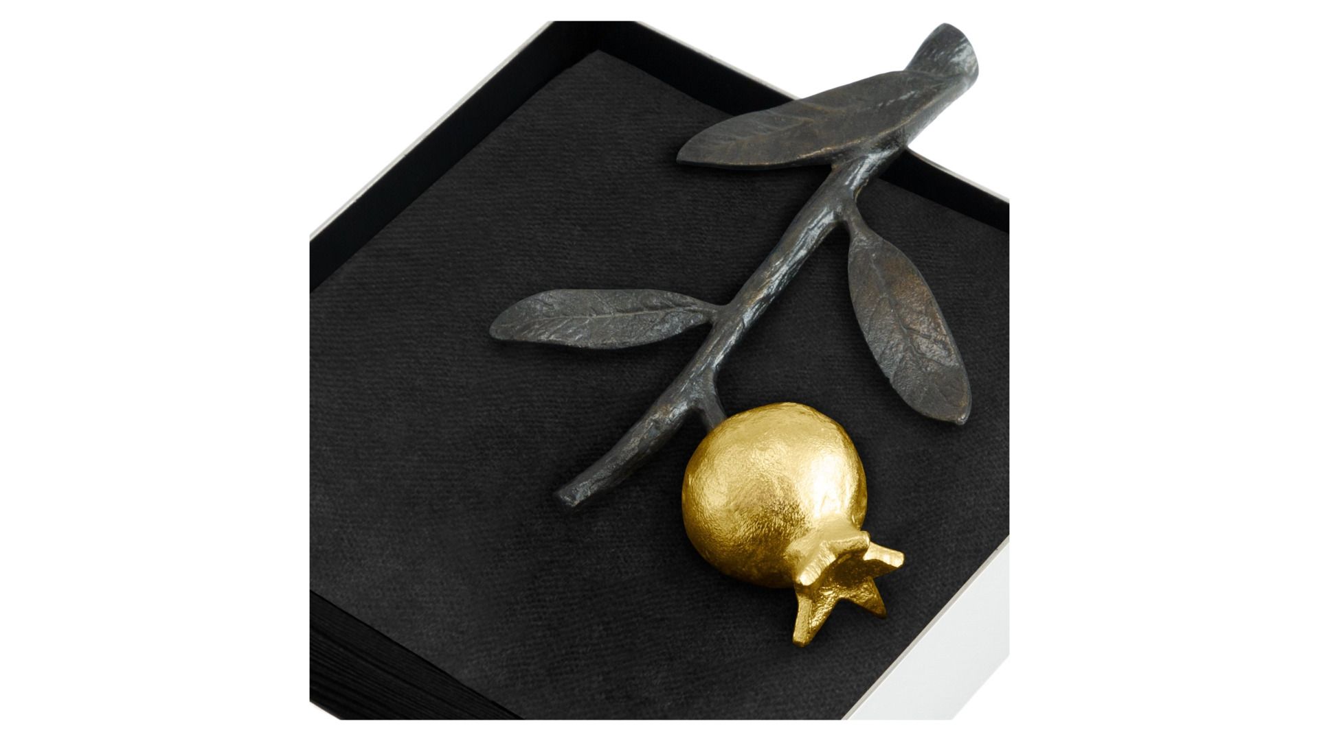 Салфетница Michael Aram Pomegranate Cocktail Napkin Holder 112245