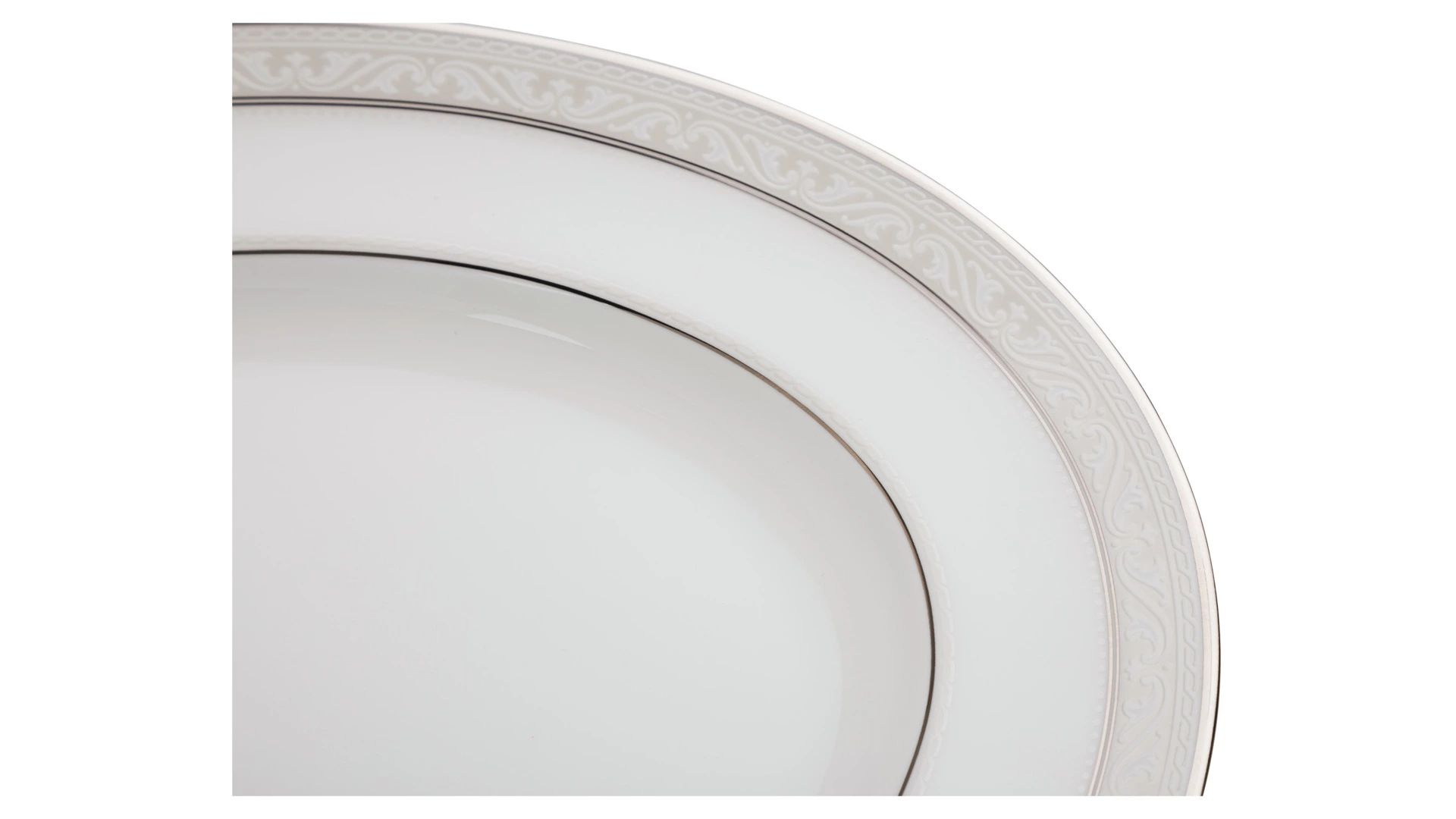 Блюдо овальное Noritake Montvale Platinum NOR4807L/97245