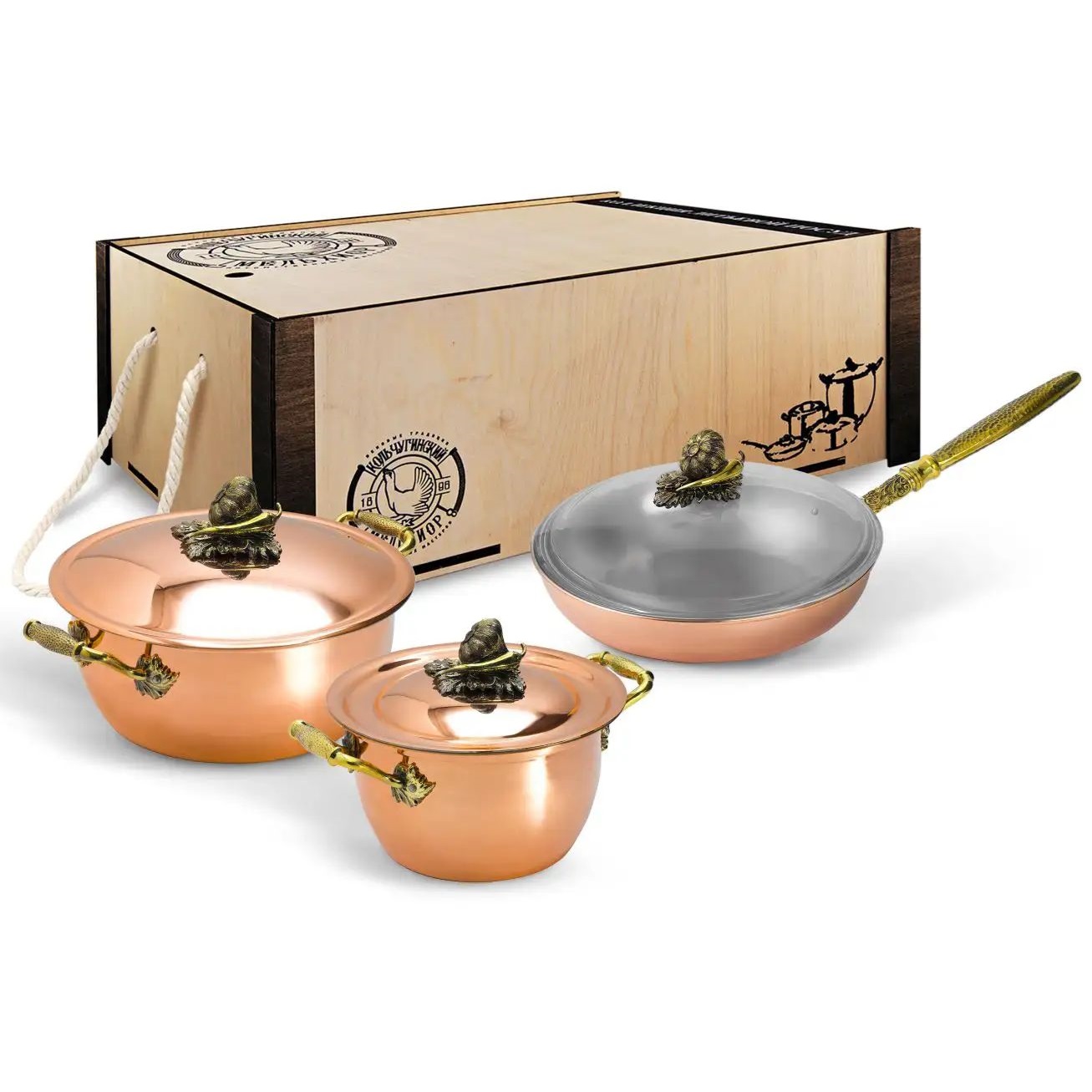 Набор посуды Кольчугинский Мельхиор KM111806