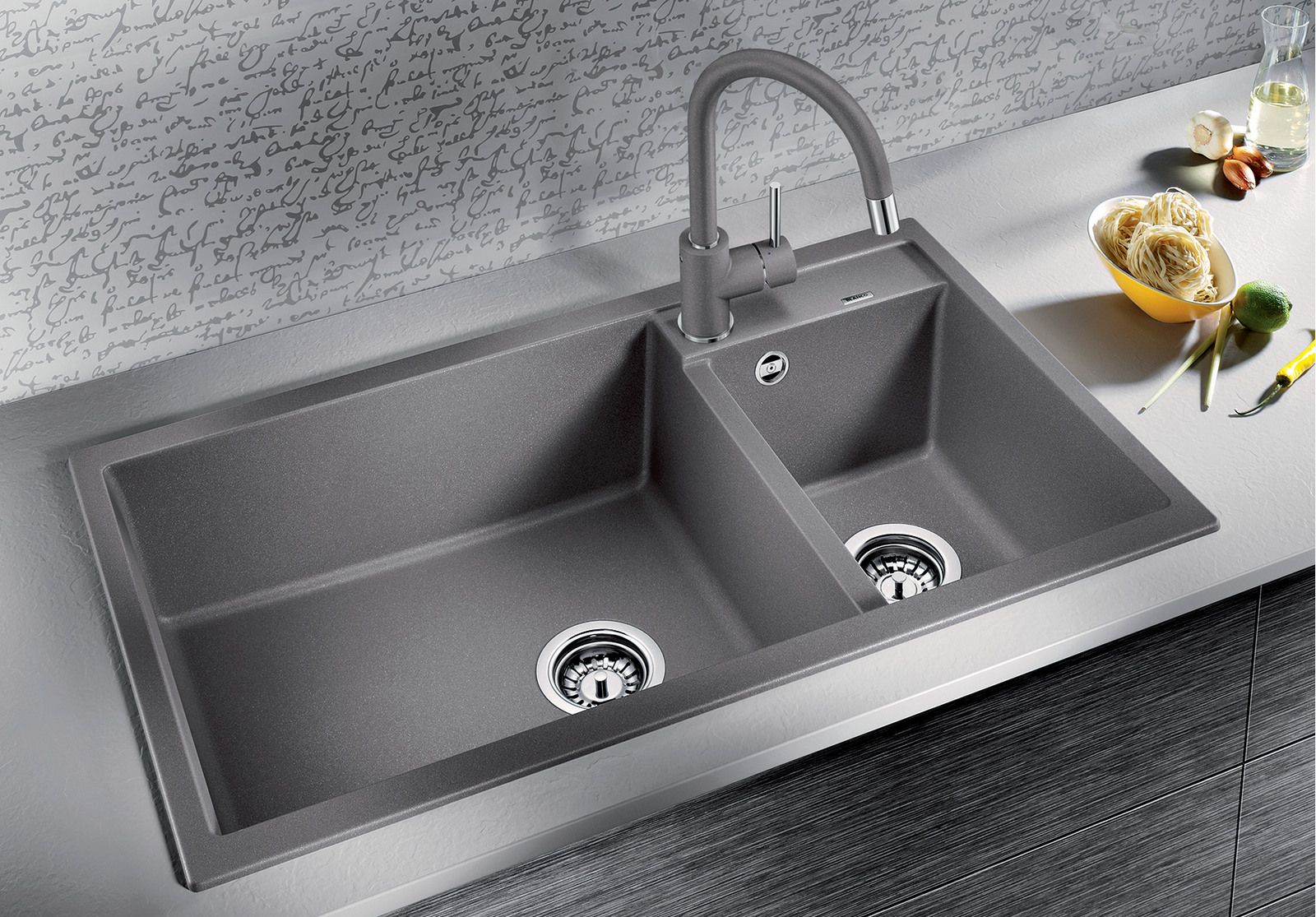 Кухонная мойка Blanco Metra 9 Silgranit Black 525936