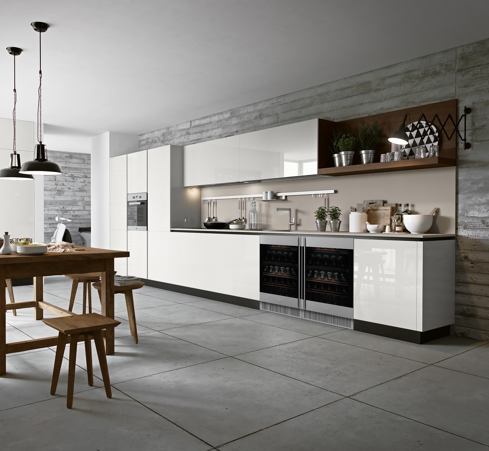 Винный шкаф SMEG CVI338LX3