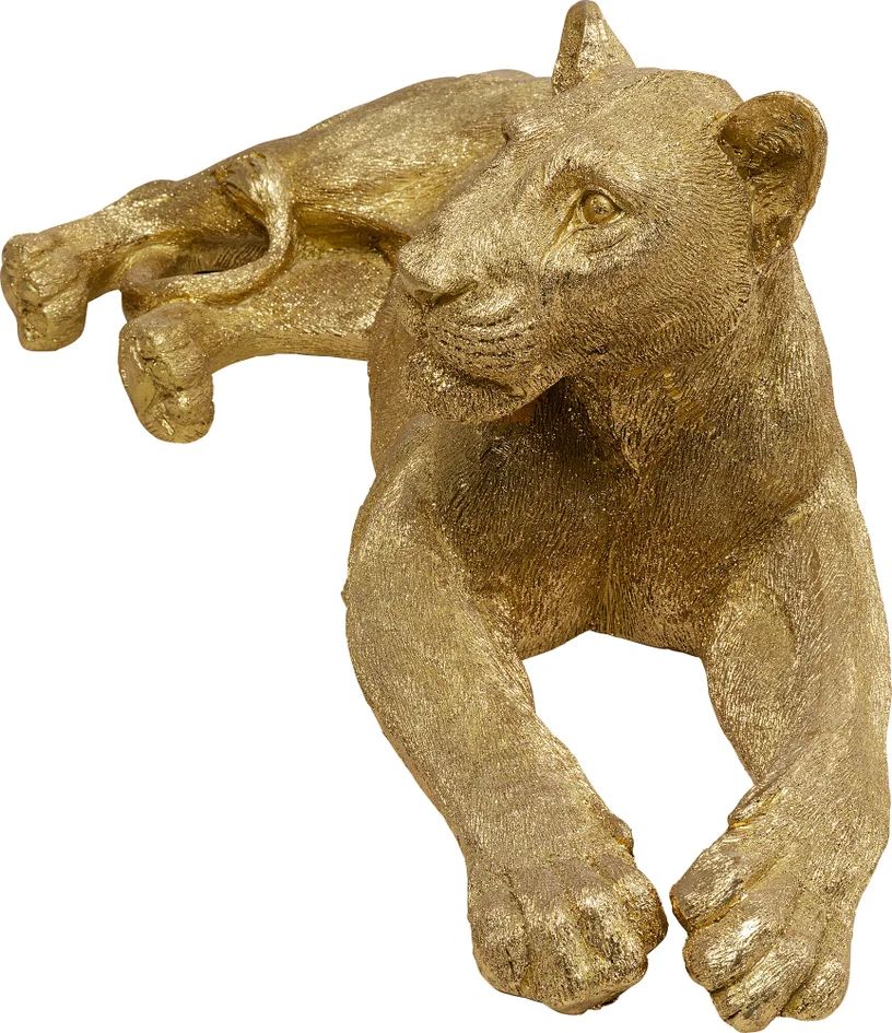 Фигурка KARE Deko Figur Lion Gold 51727