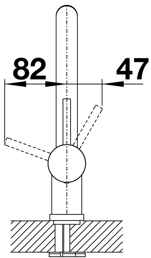 Кухонный смеситель Blanco Linus PVD Satin Gold 526683