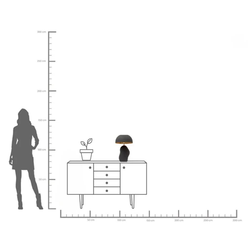 Настольная лампа KARE Tischleuchte Nube Schwarz 56519