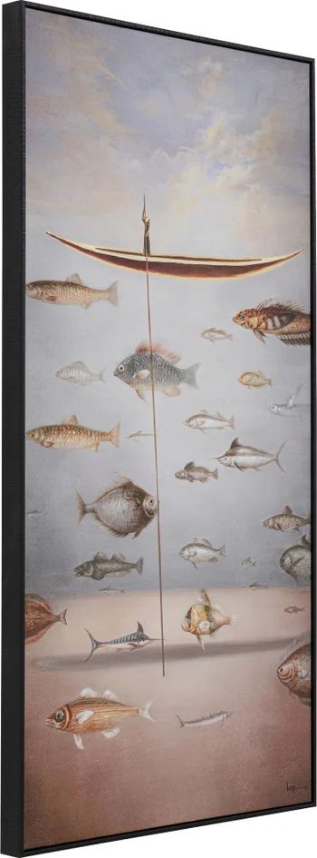 Картина KARE Gerahmtes Bild Cloud Fisherman Boat 54986