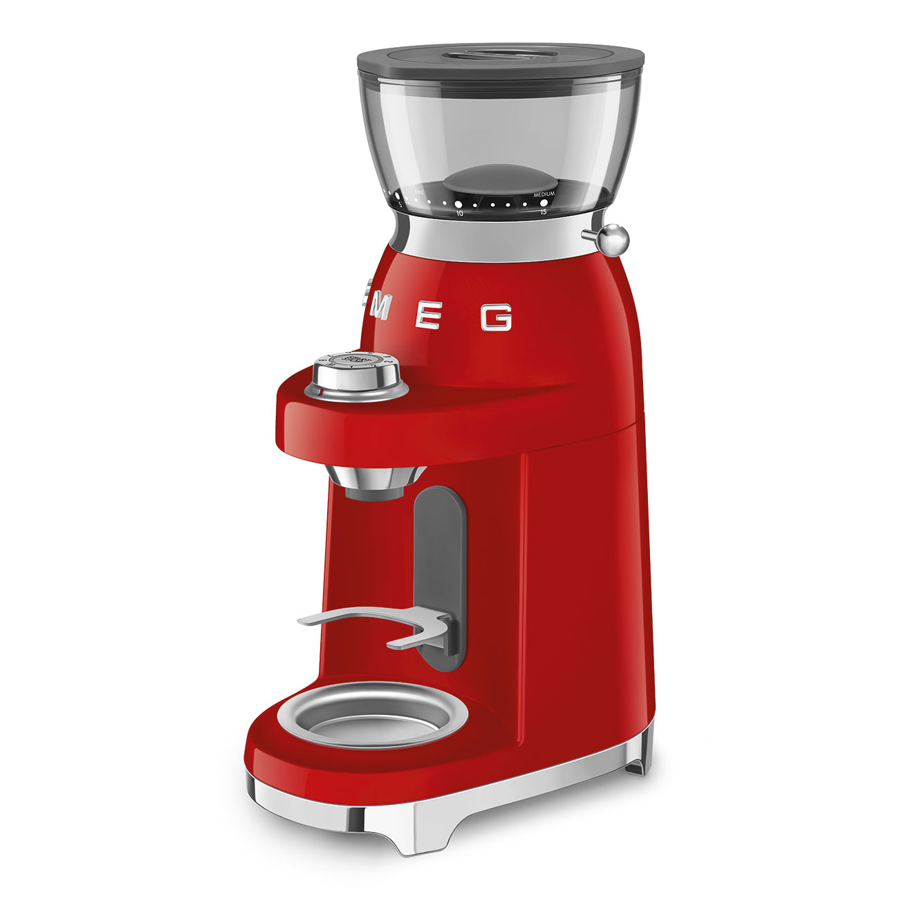 Кофемолка Smeg Macinacaffè 50's Style Rosso CGF03RDEU