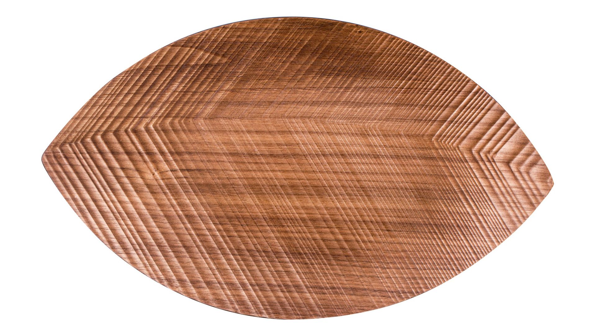 Поднос сервировочный Legnoart Leaf M Walnut LT-11