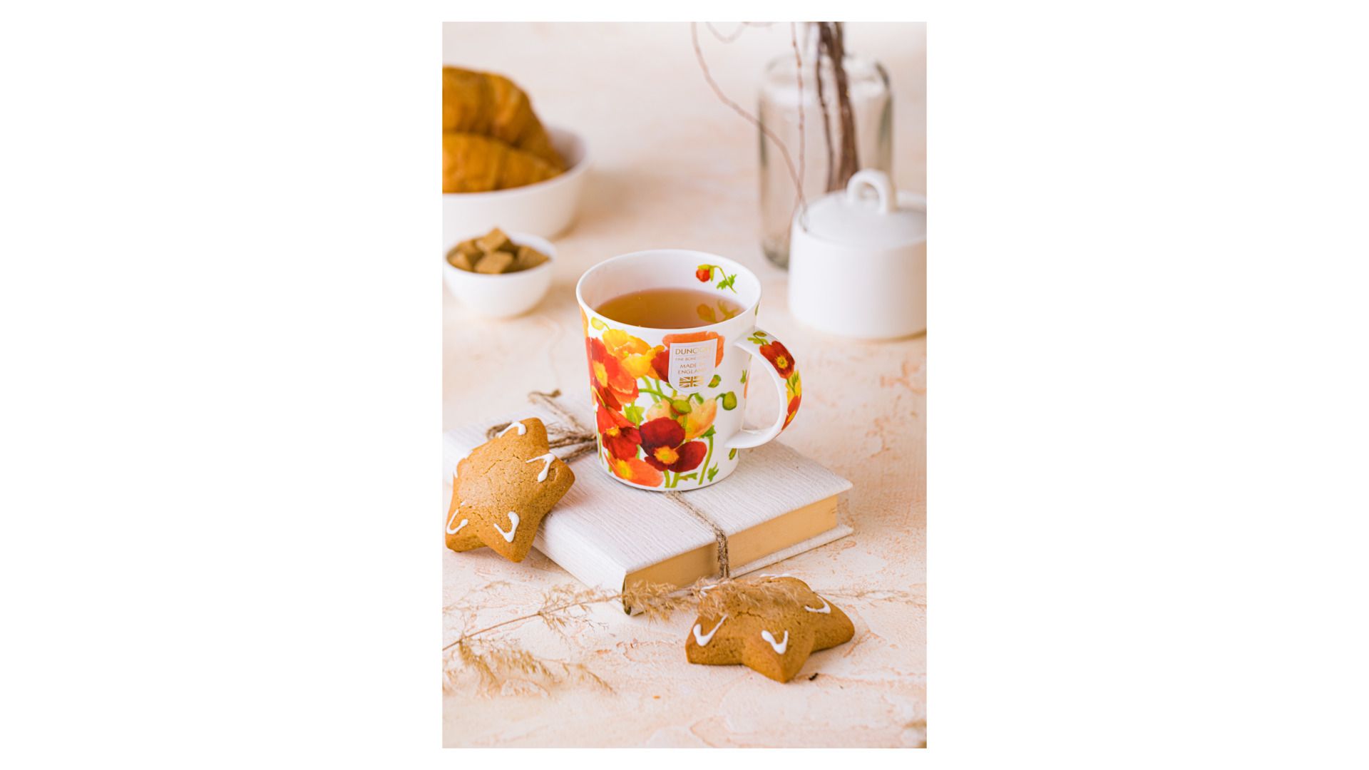 Кружка Dunoon Lomond Flowers Mug 78586906