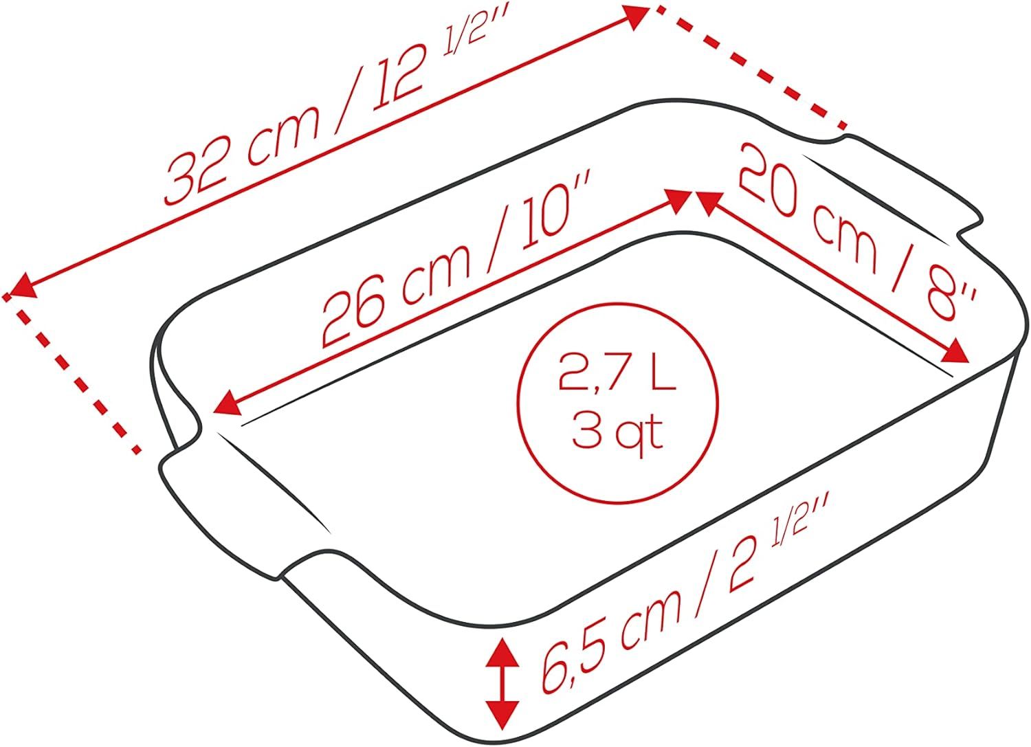 Форма для запекания Peugeot Saffron Yellow 61432