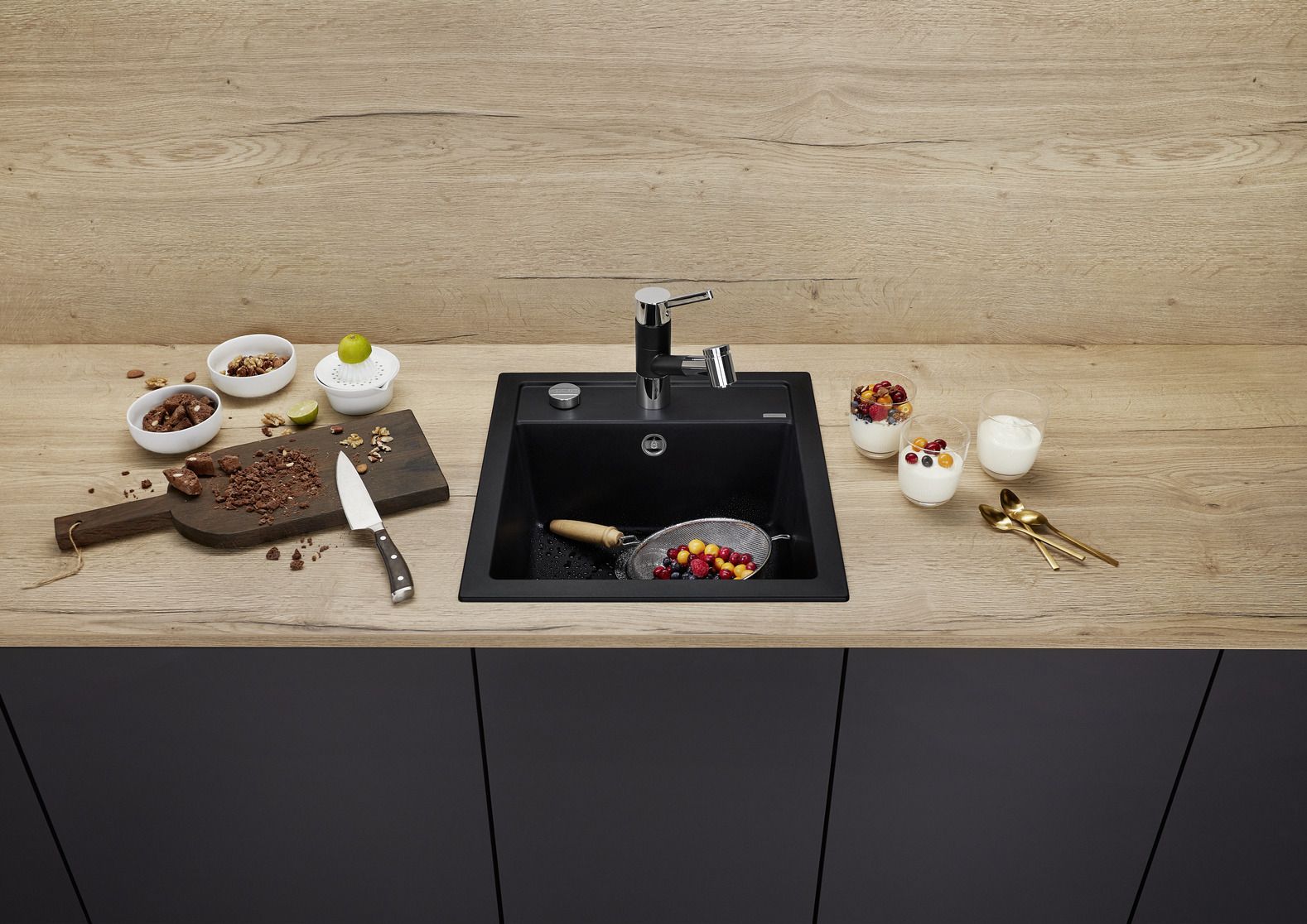 Кухонная мойка Blanco Dalago 45 Silgranit Tartufo 517317