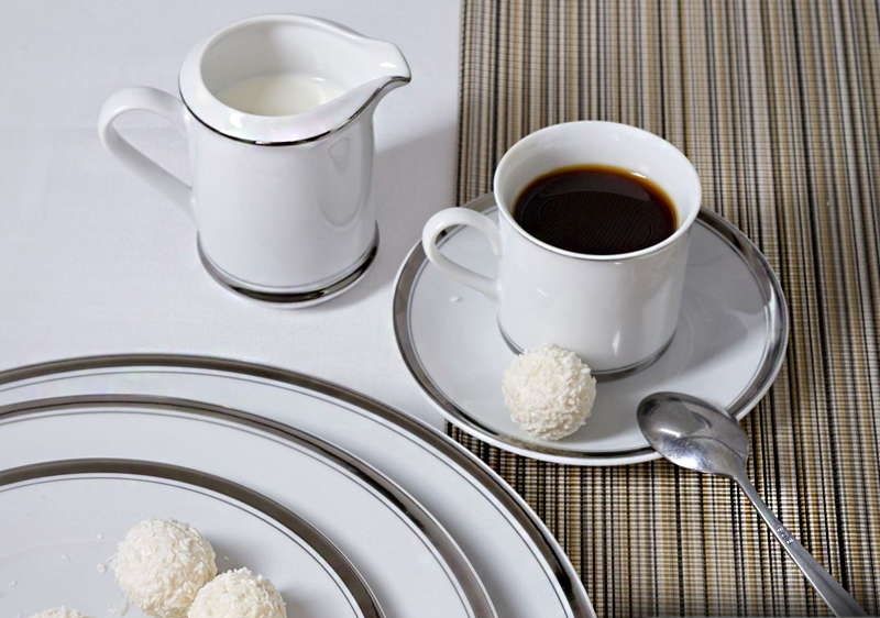Кофейный сервиз Leander Sabina Platinová Odnož 02160714-0011