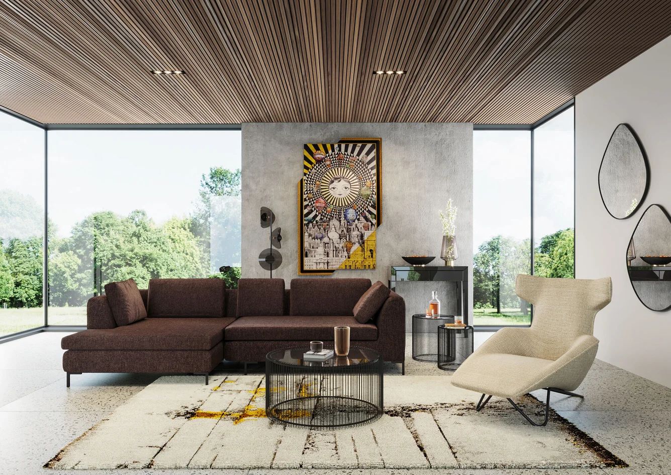 Зеркало KARE Spiegel Göteborg 80908