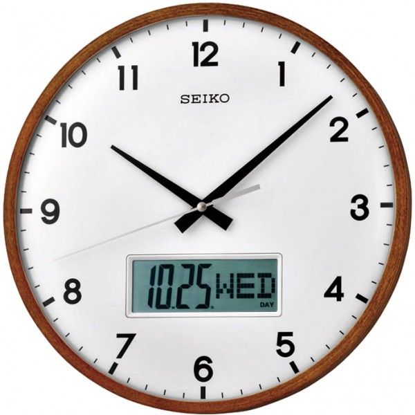 Настенные часы Seiko Quartz Wall Clock QXL008BN