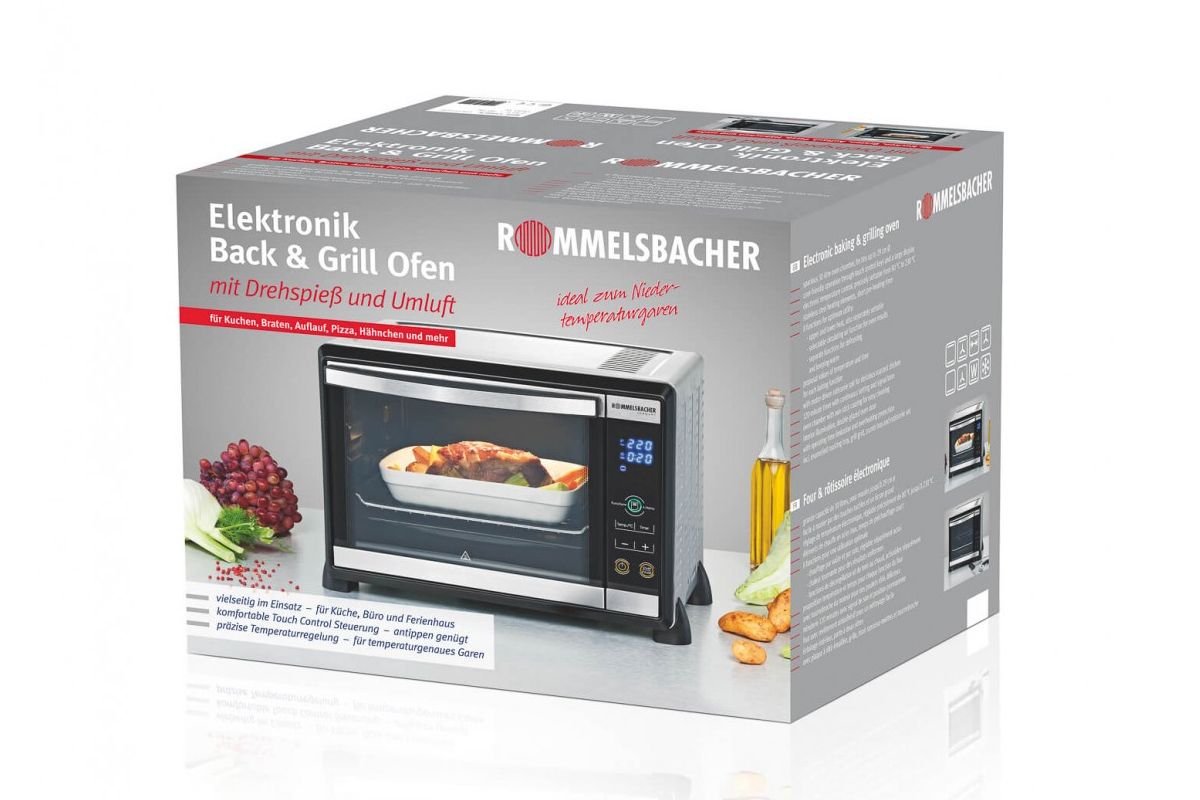 Минипечь Rommelsbacher BGE 1580/E