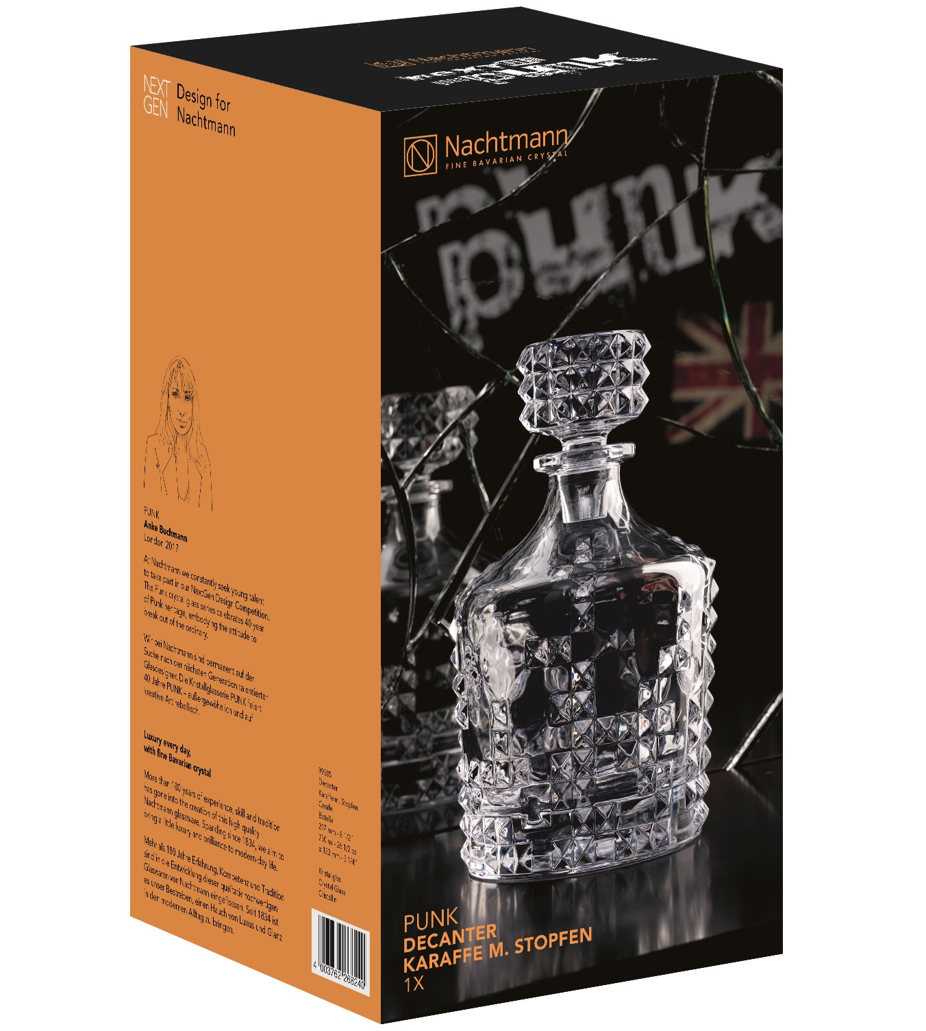 Штоф для виски Nachtmann Punk Decanter 99505