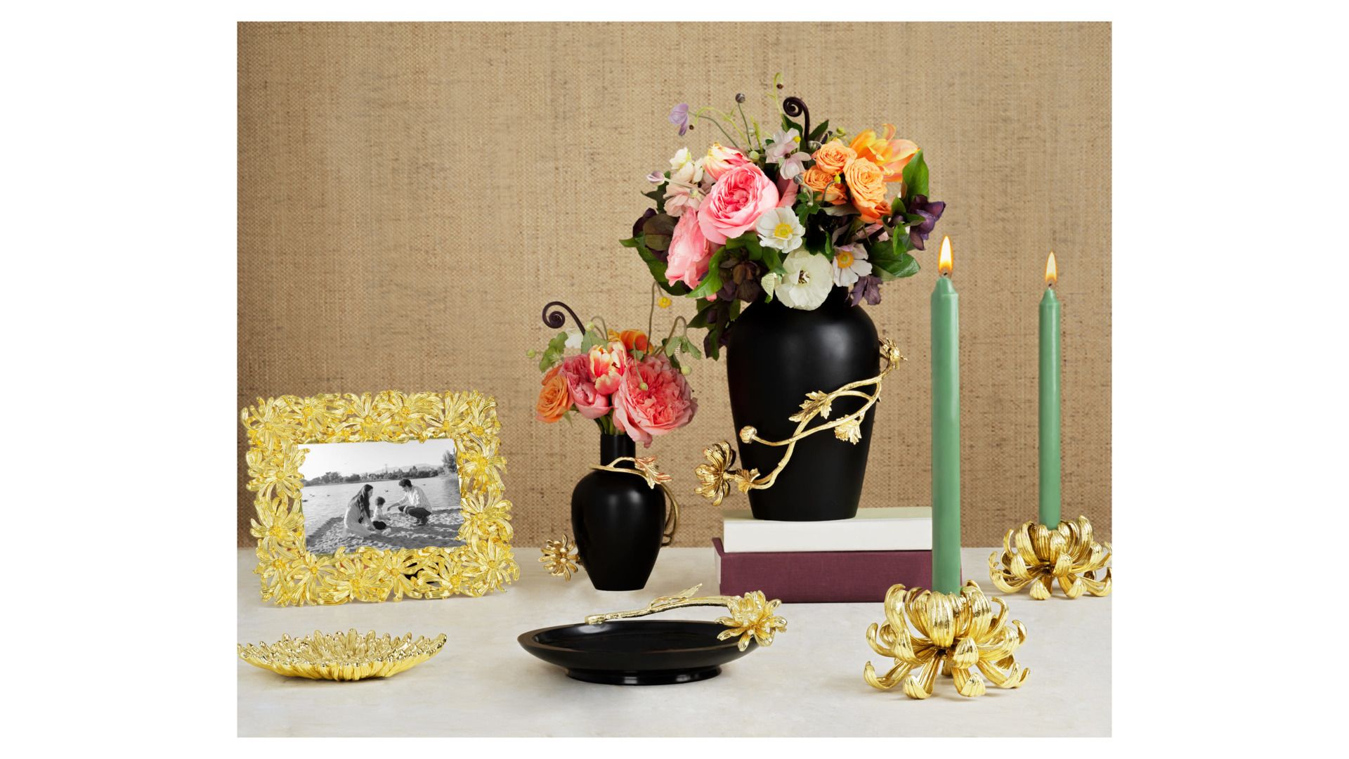 Блюдо круглое Michael Aram Dahlia Trinket Dish 130903