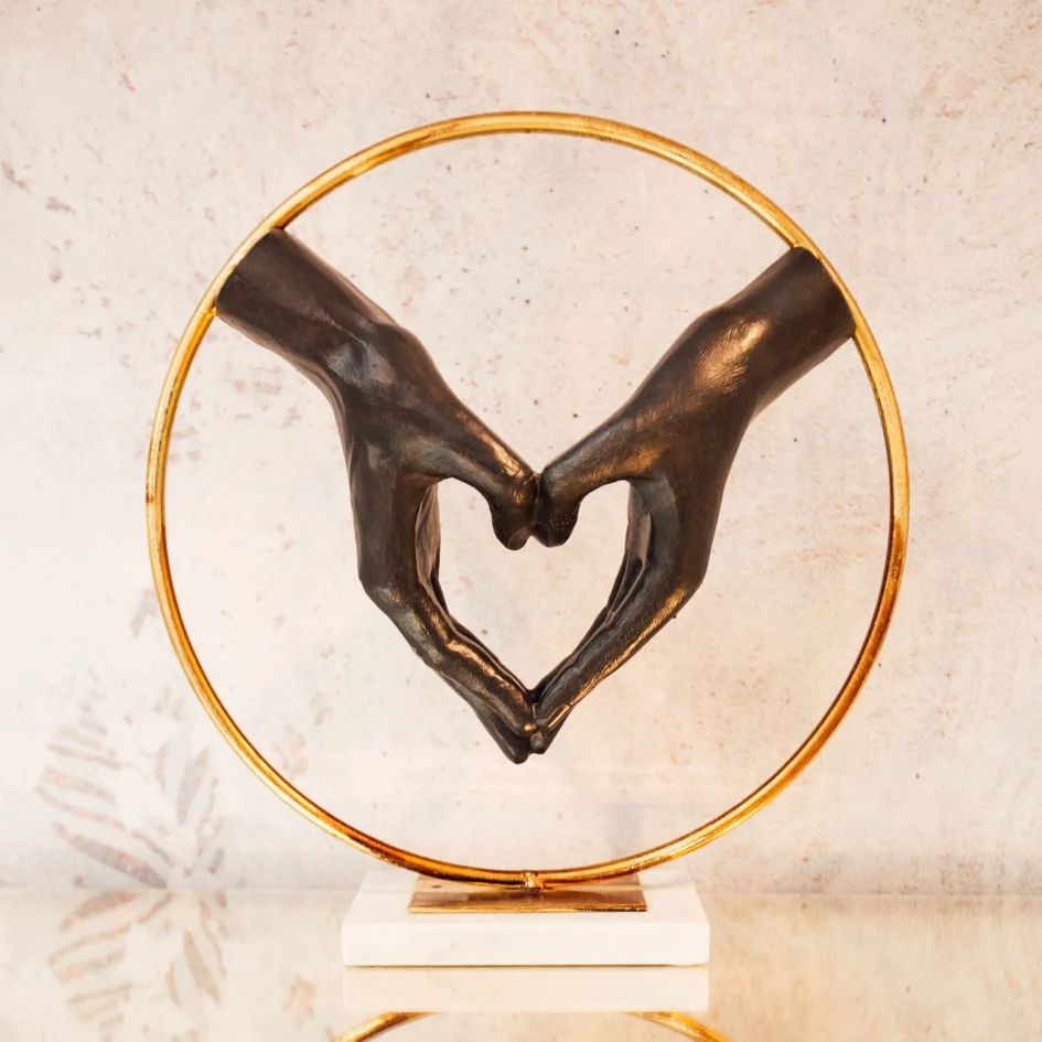 Фигурка KARE Deko Objekt Elements Heart Hand 53431