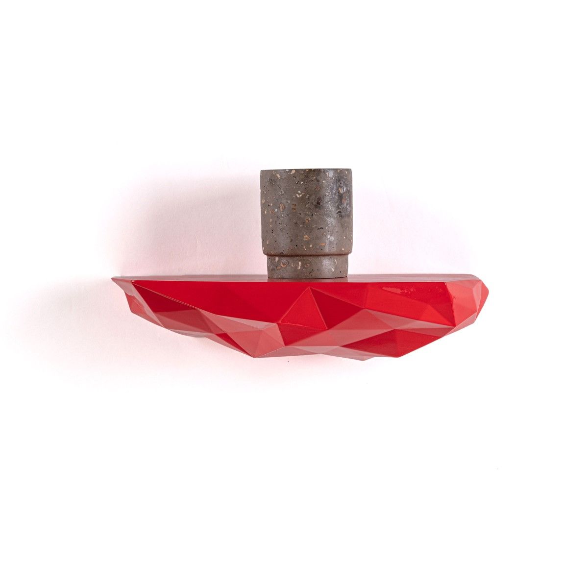 Полка Seletti Space Rocks Shelf Medium Red 11027
