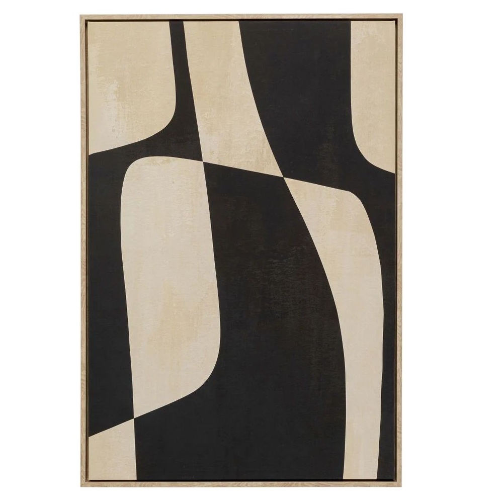 Картина KARE Leinwandbild Classic Shape Blacky 57000