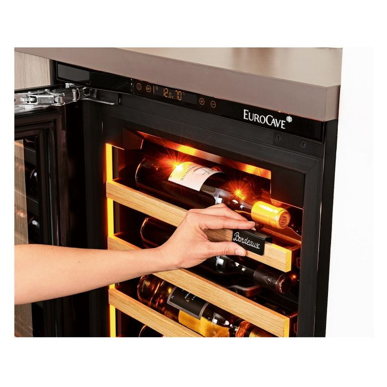 Встраиваемый винный шкаф EuroCave Inspiration S Fullglass