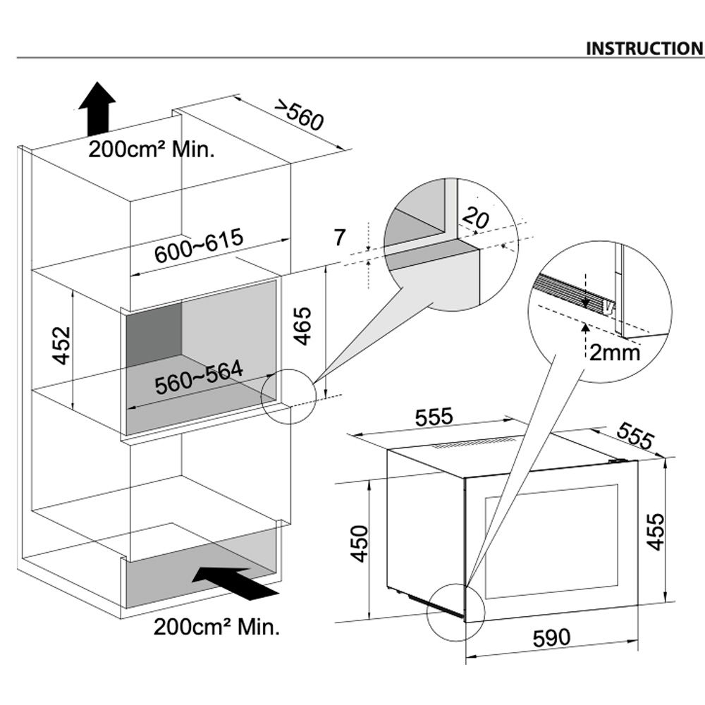 Встраиваемый винный шкаф Temptech OZ45SX-24 Oslo