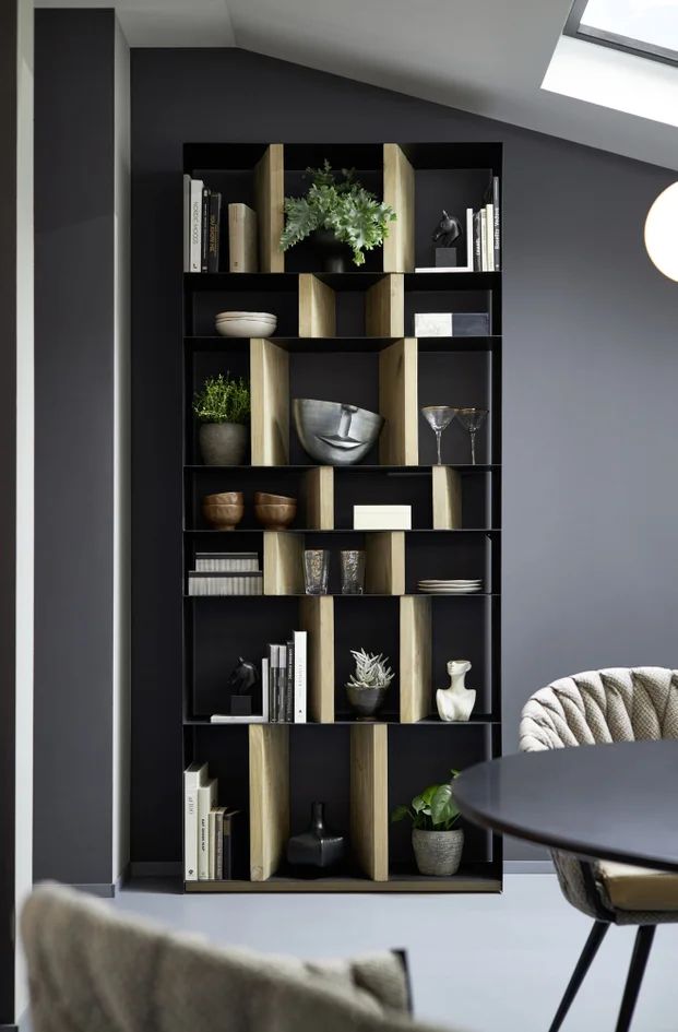 Ваза KARE Vase Half Face Anthrazit 53914