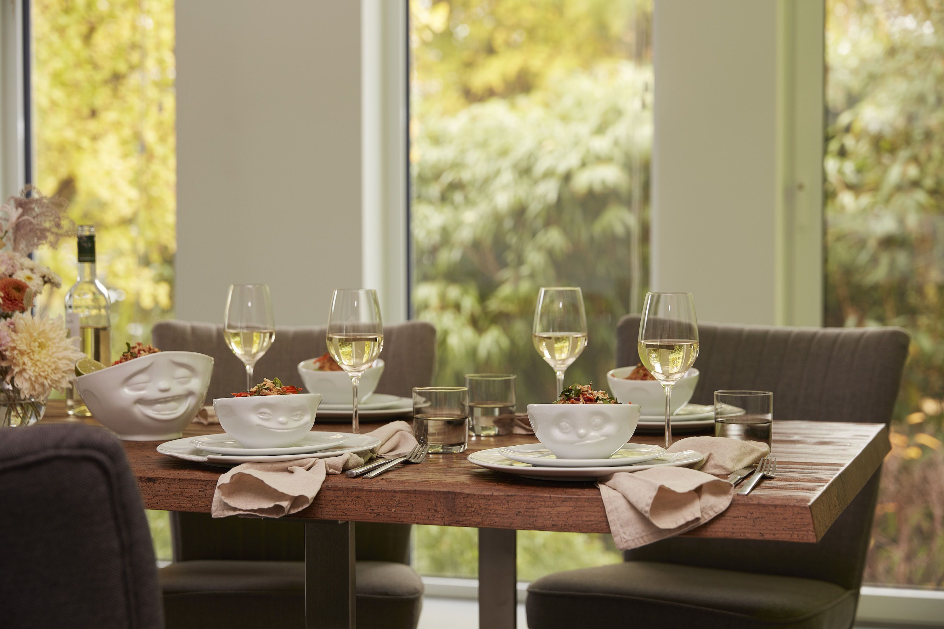 Салатник Tassen Bowl Laughing white 02.27.01