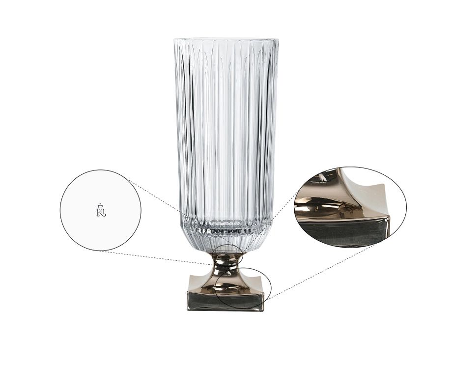 Ваза Nachtmann Minerva Platinum Footed 104165