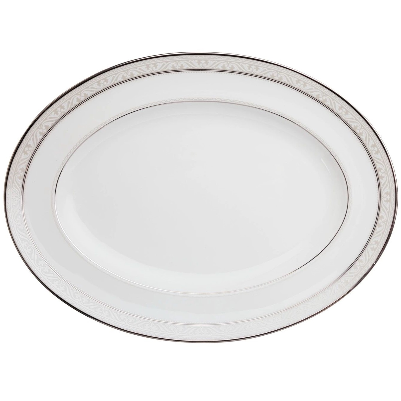 Блюдо овальное Noritake Montvale Platinum NOR4807L/97245