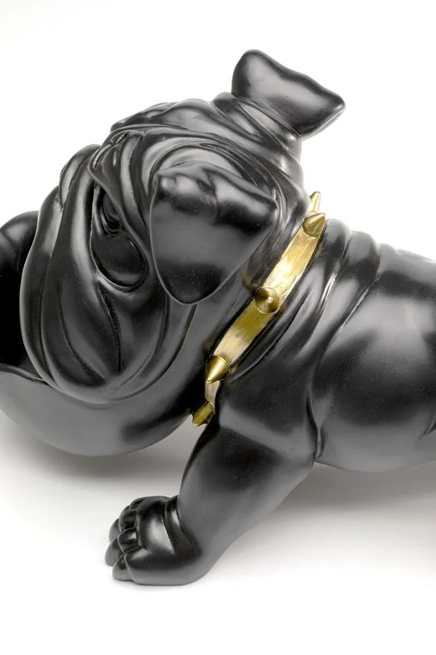 Мелочница KARE Deko Figur Hungry Dog Schwarz 56869