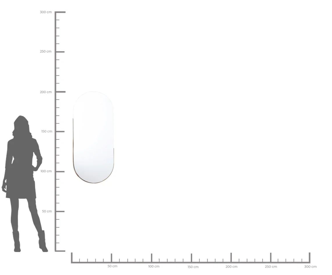 Зеркало KARE Spiegel Hipster Oval 83806