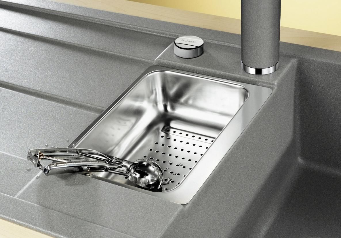 Кухонная мойка Blanco Metra 6S Silgranit Anthracite 513053