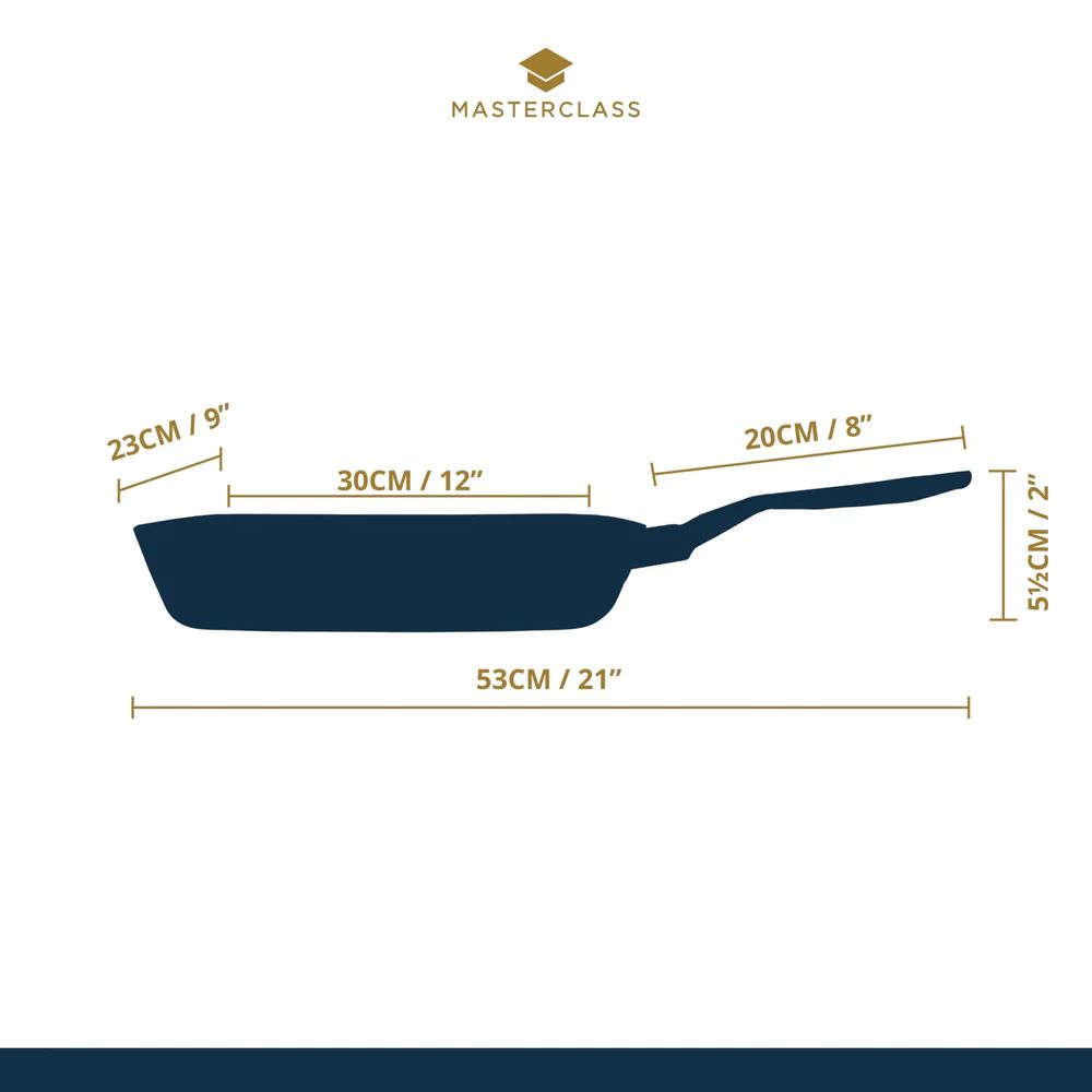 Сковорода-гриль KitchenCraft MasterClass Grill Pan MCMGP28