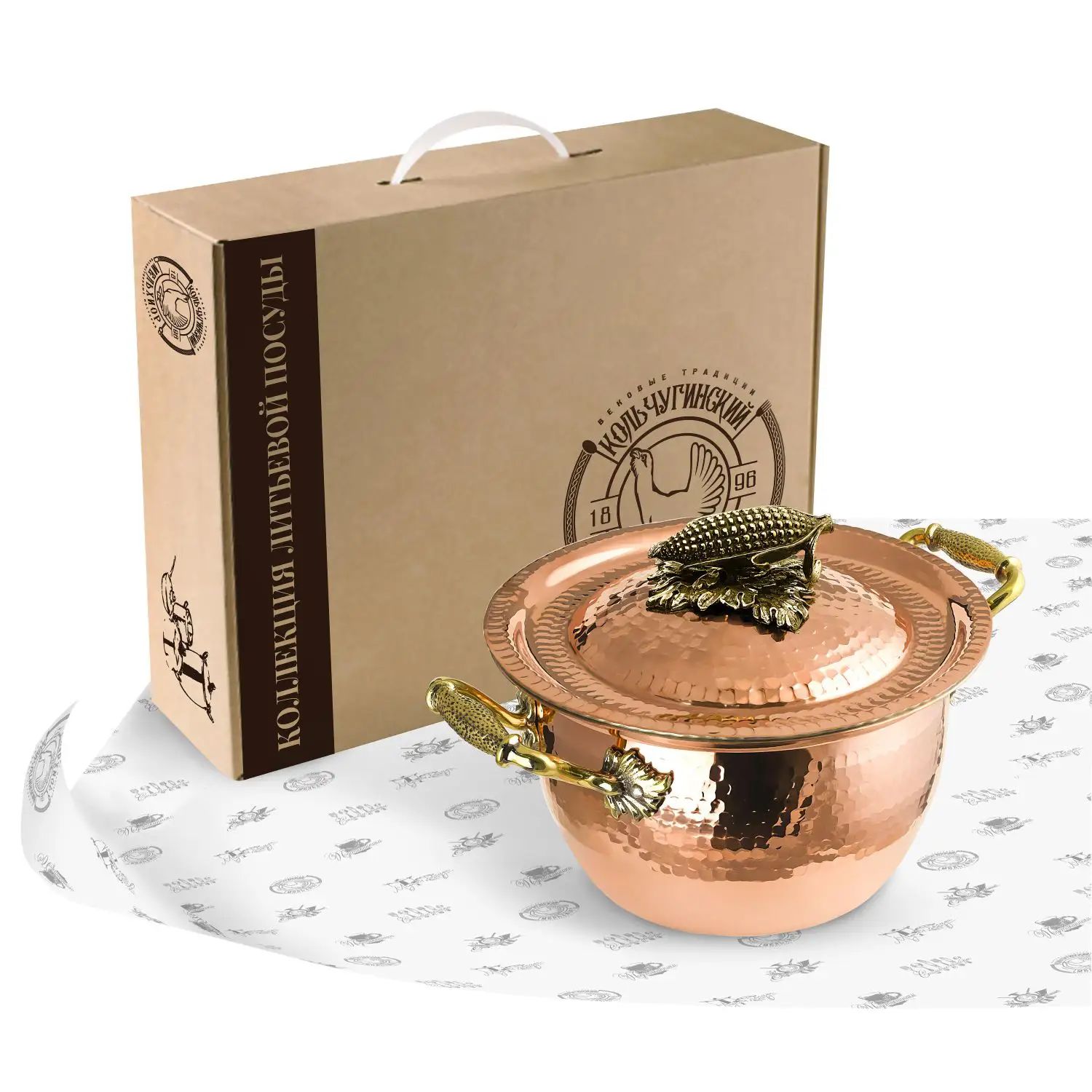 Кастрюля с крышкой Кольчугинский Мельхиор KM111756